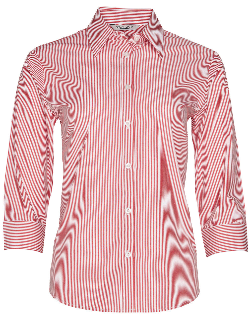 Women's Balance Stripe 3/4 Sleeve Shirt - M8233