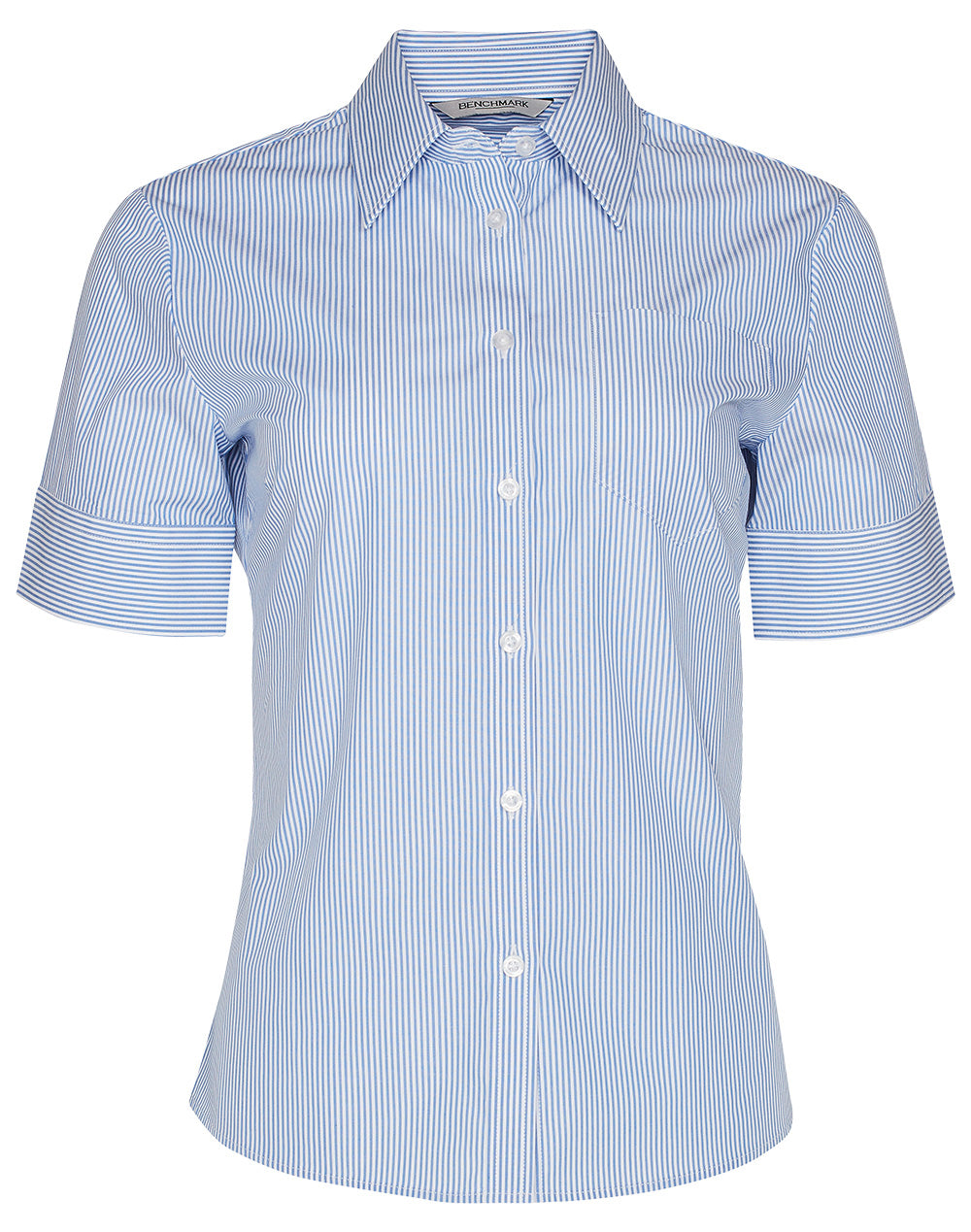Women's Balance Stripe Short Sleeve Shirt - M8234