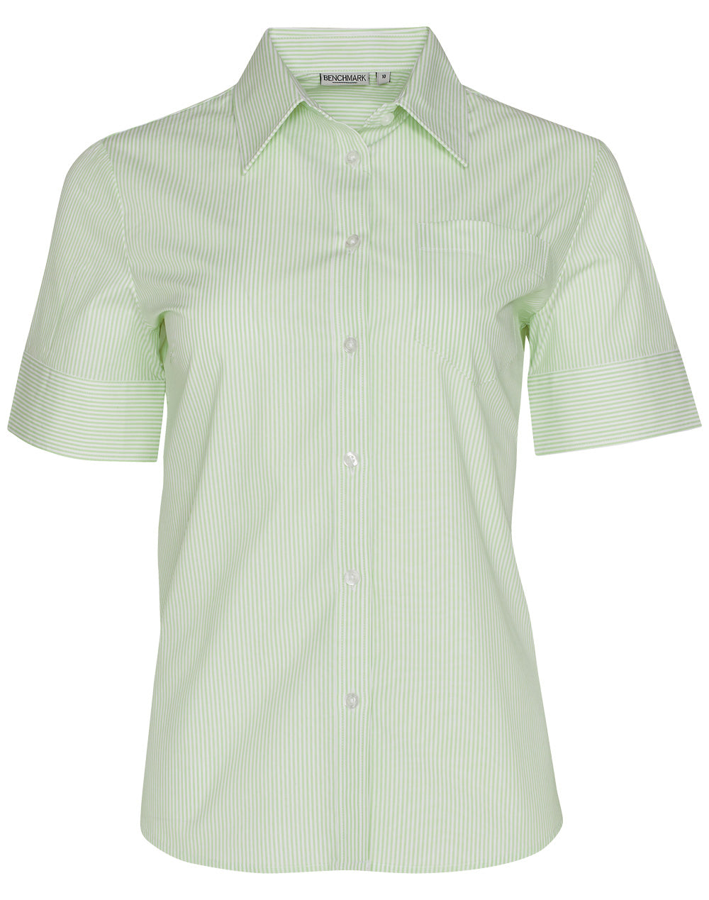 Women's Balance Stripe Short Sleeve Shirt - M8234