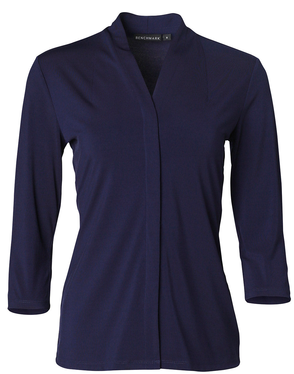 Ladies' Mid Sleeve Shawline Knit Top - M8830