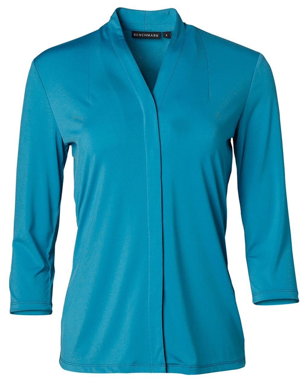 Ladies' Mid Sleeve Shawline Knit Top - M8830