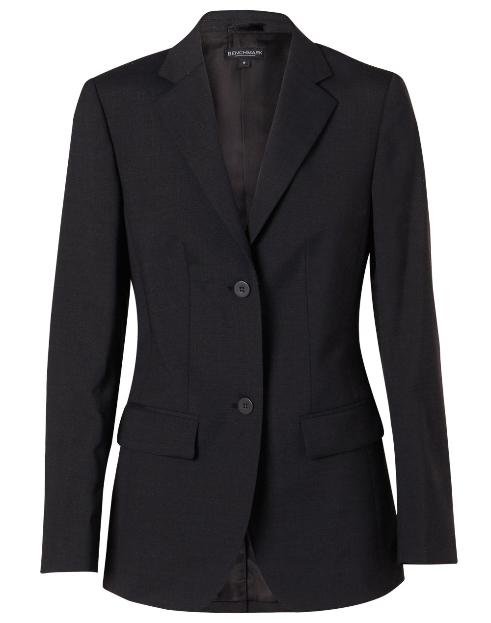 Women's Stretch Wool Blend Mid Length Jacket - M9200