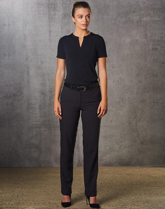 Women's Flexi Waist Utility Pants in Poly/Viscose Stretch - M9440