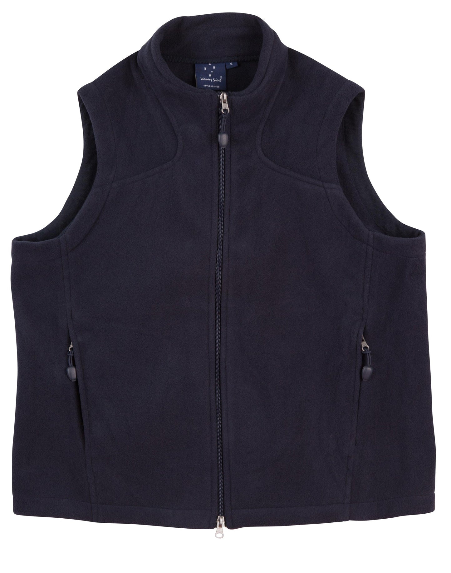 Man's bonded polar fleece vest - PF09