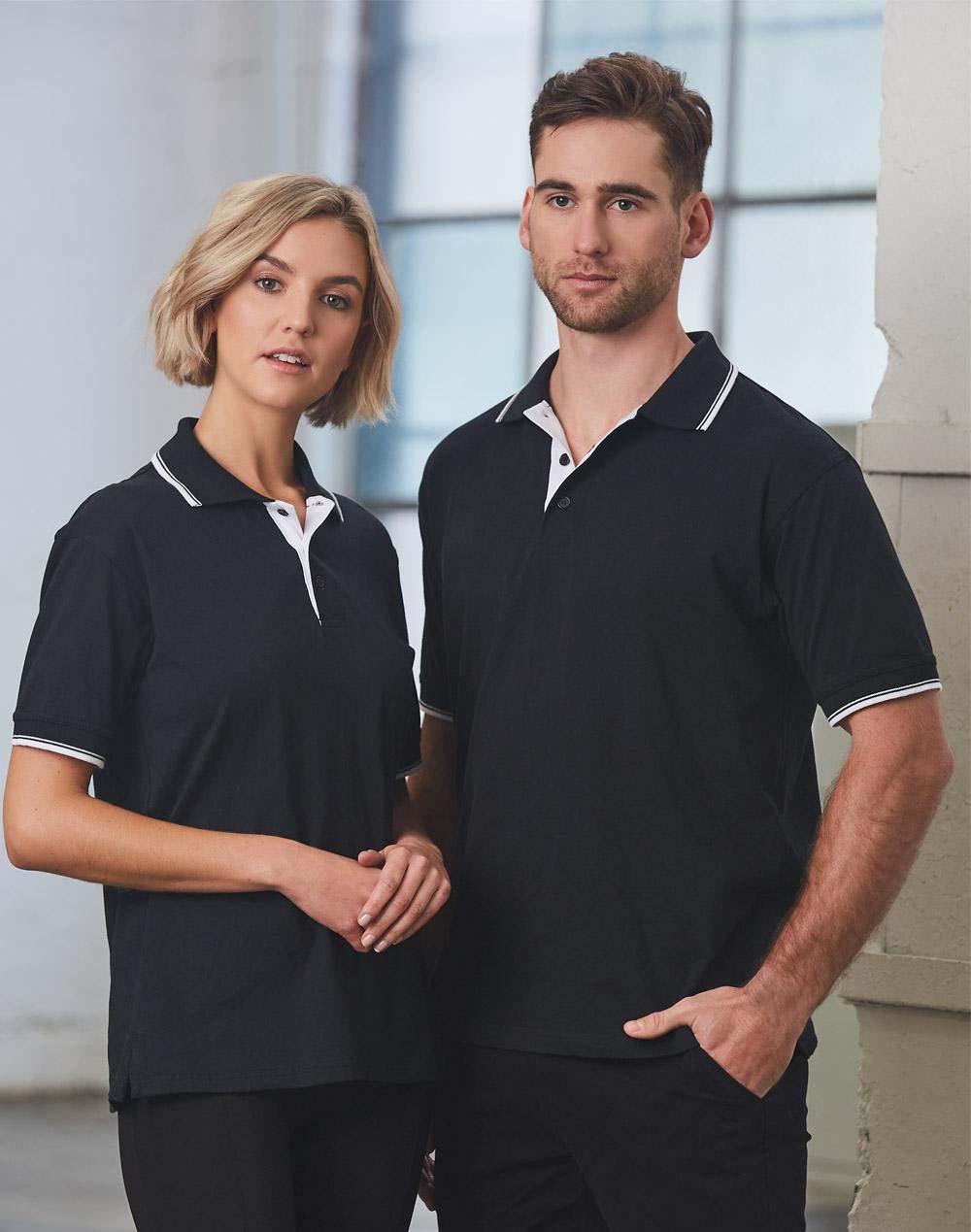 unisex cotton jersey polo - PS05