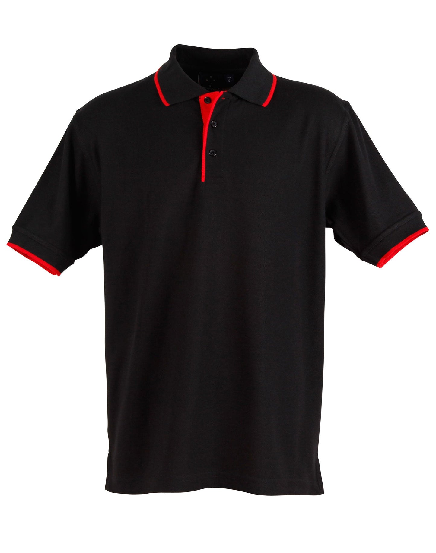 Mens S/L pique polo contrast - PS08
