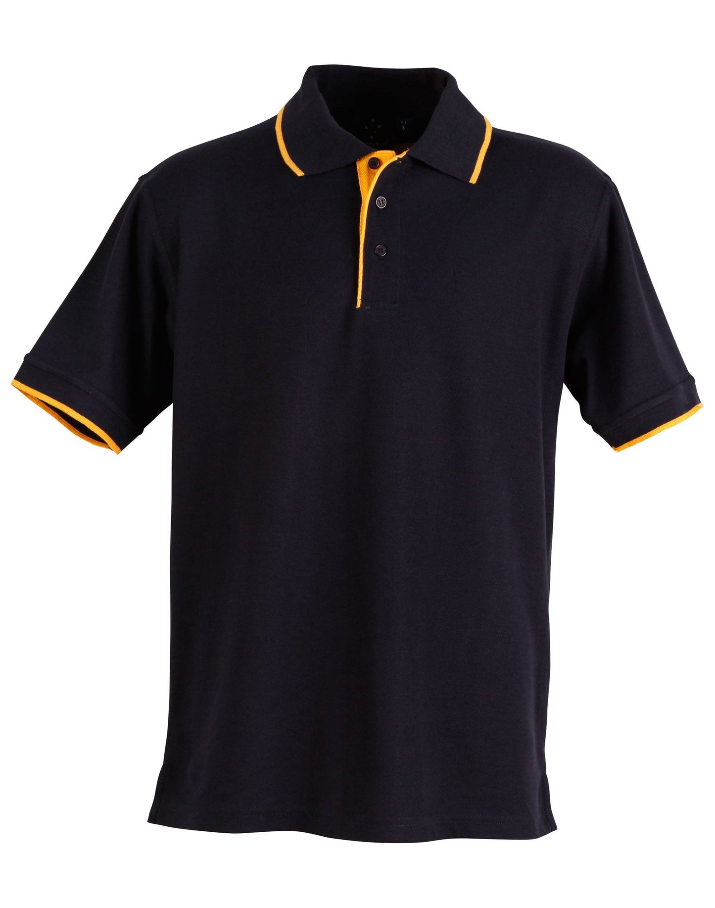 Mens S/L pique polo contrast - PS08