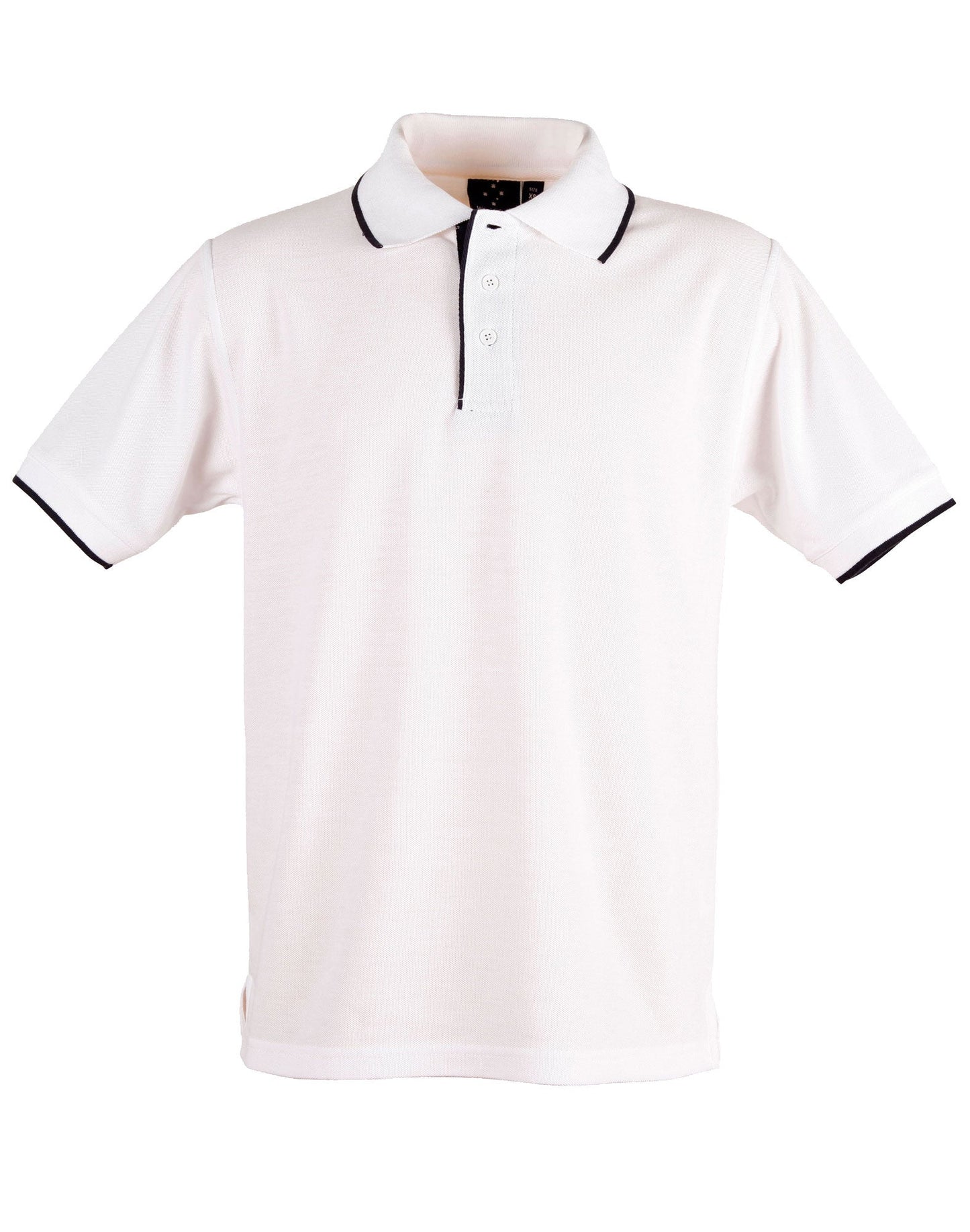 Mens S/L pique polo contrast - PS08
