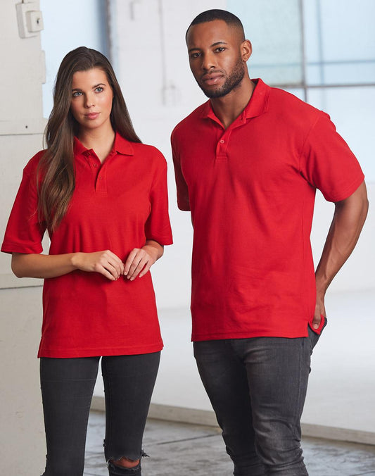 Unisex poly/cotton pique S/L - PS11