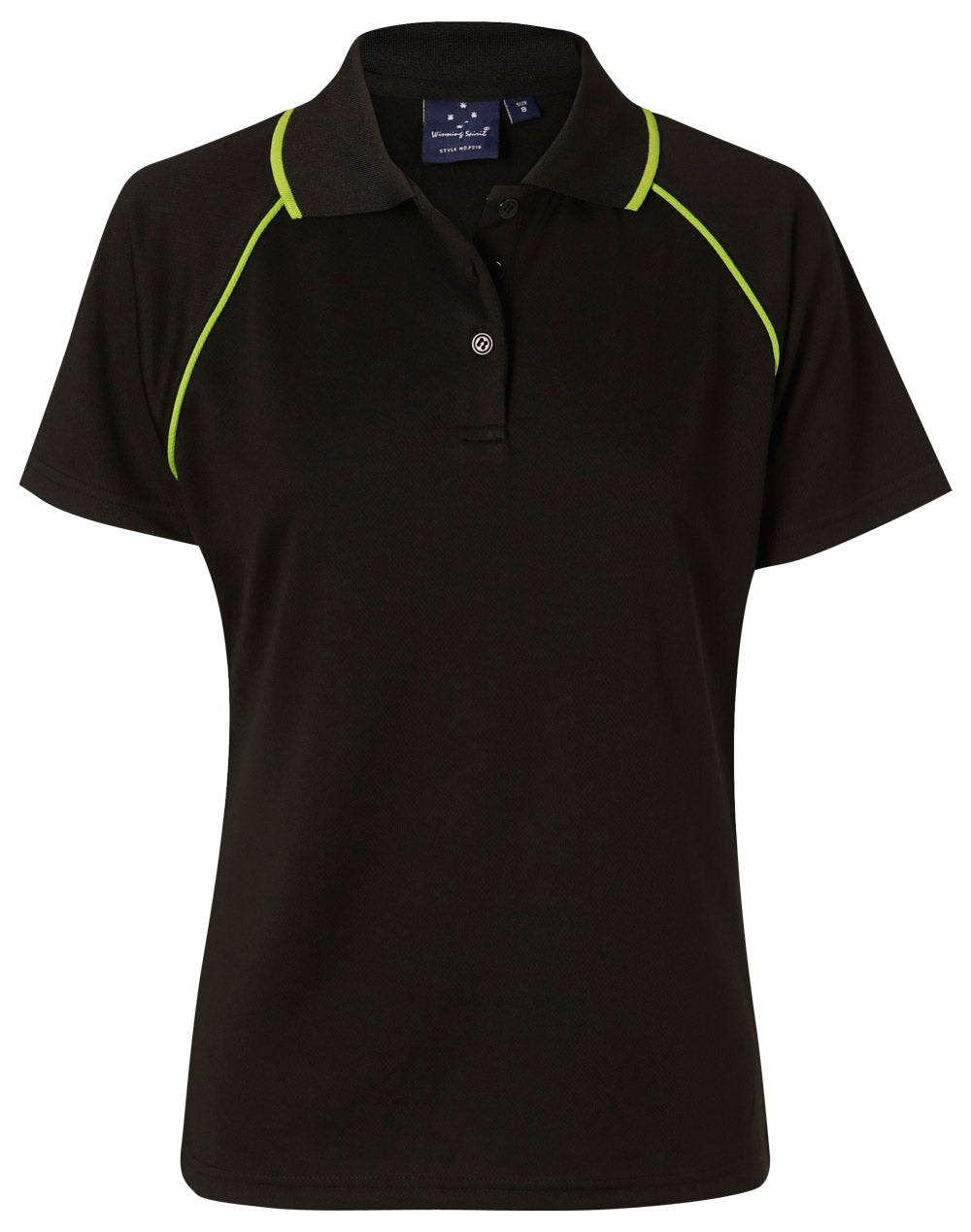 ladies cooldry raglan S/S polo - PS19