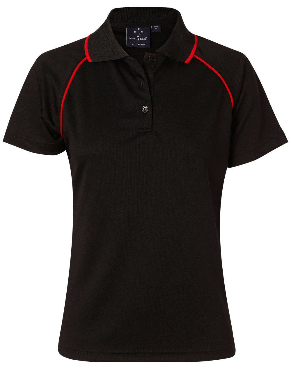 ladies cooldry raglan S/S polo - PS19