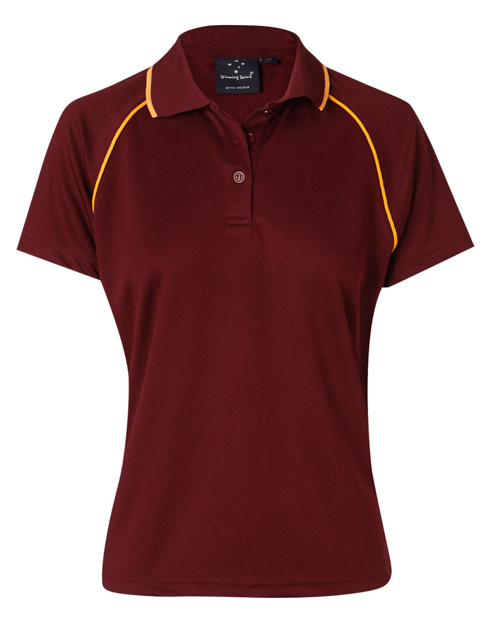 ladies cooldry raglan S/S polo - PS19