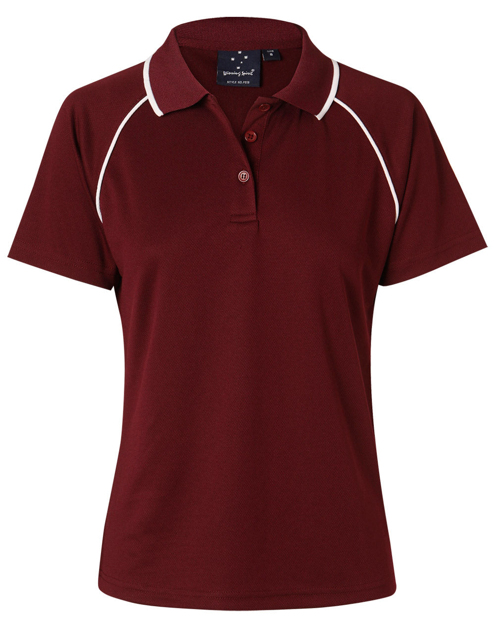 ladies cooldry raglan S/S polo - PS19