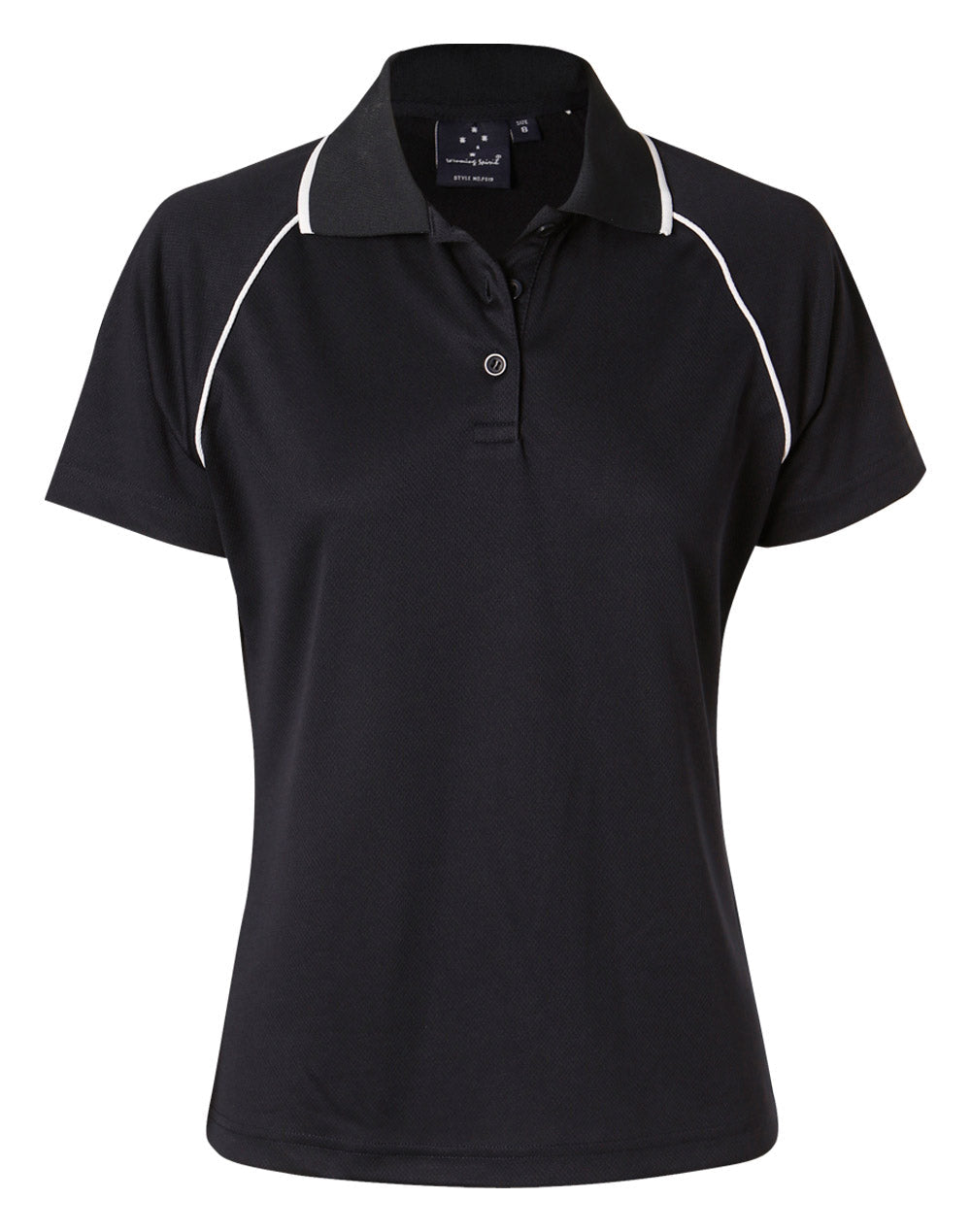 ladies cooldry raglan S/S polo - PS19