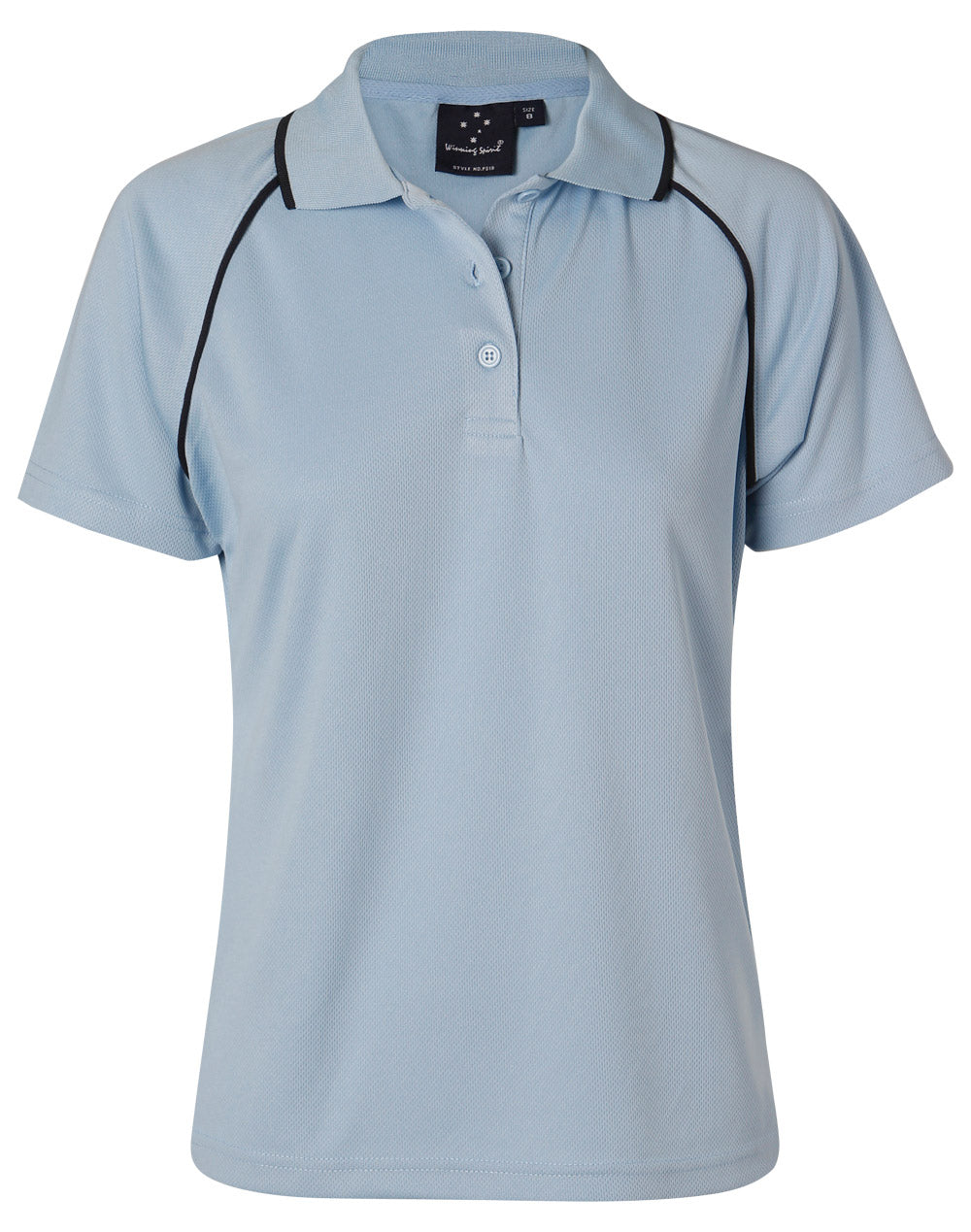 ladies cooldry raglan S/S polo - PS19