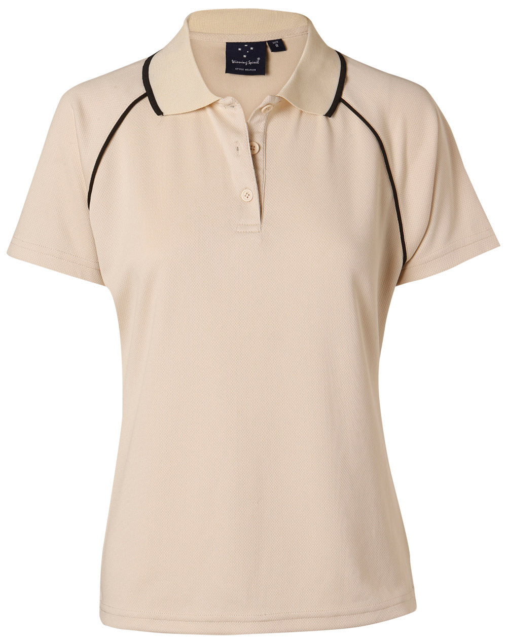ladies cooldry raglan S/S polo - PS19