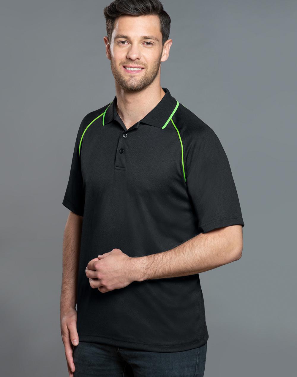 mens cooldry raglan S/S polo - PS20