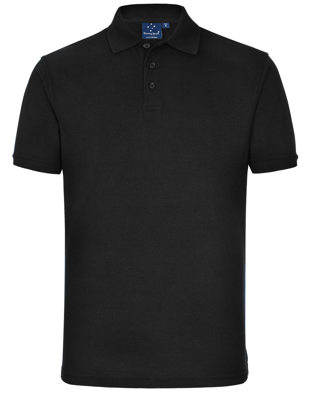 mens tight pique knit S/S polo - PS22