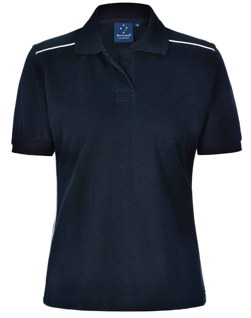 ladies' pure cotton contrast piping - PS26