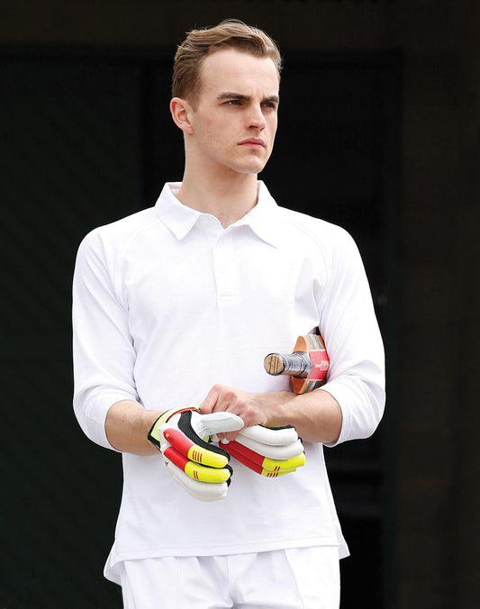 Mens 3/4 sleeve cricket polo - PS29Q