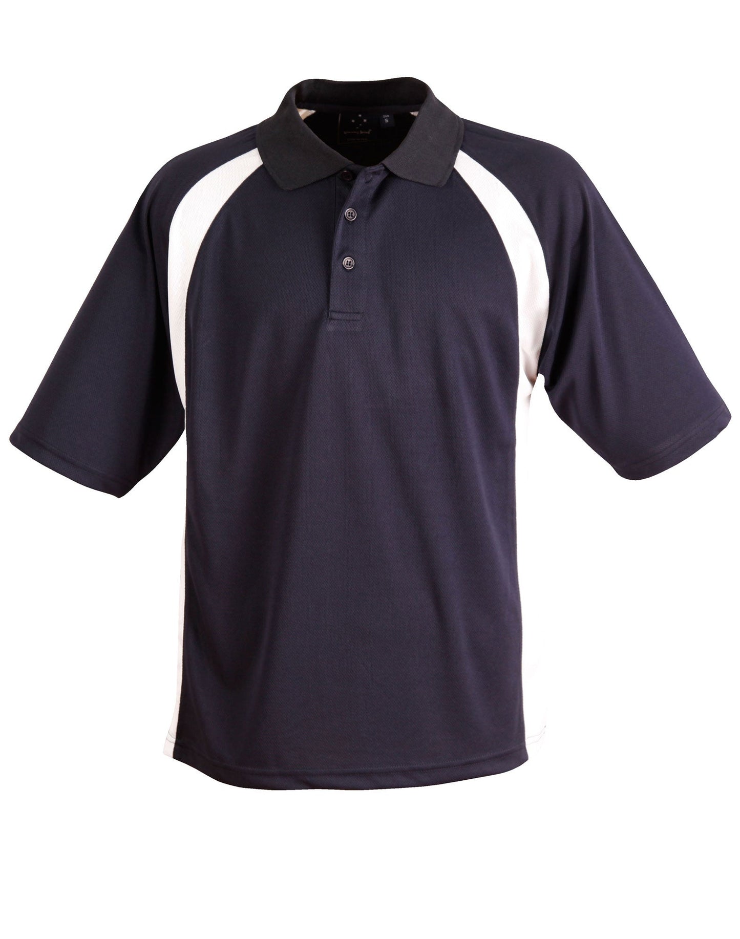 Men's CoolDry Micro-mesh Contrast Colour Polo - PS30