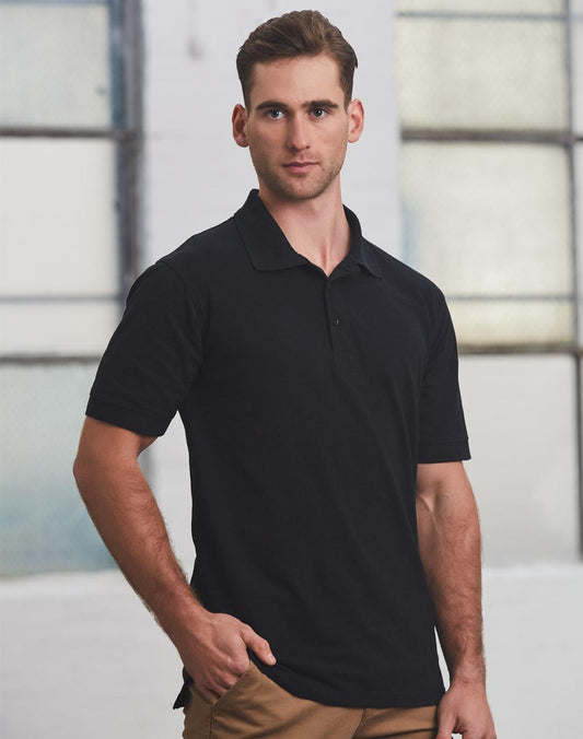 mens S/S pique polo - PS39