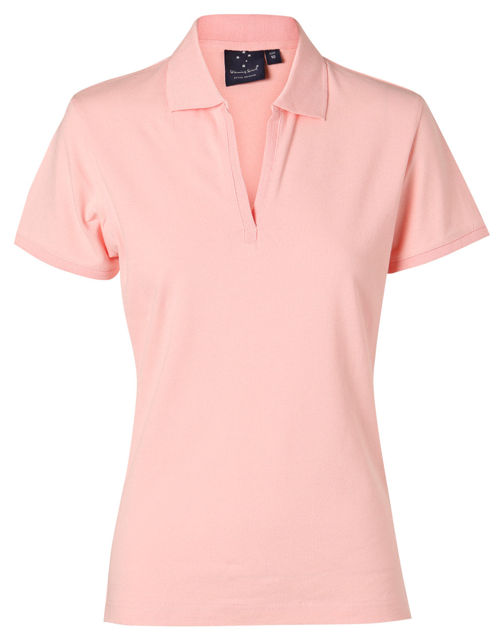 ladies S/S pique polo - PS40