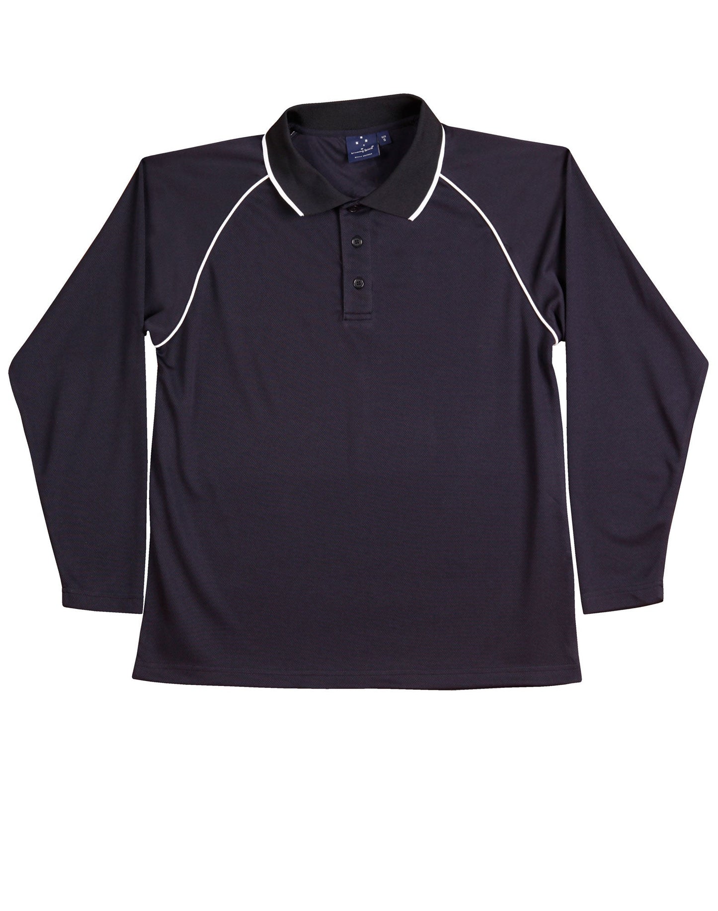 Men's cooldry raglan L/S polo - PS43