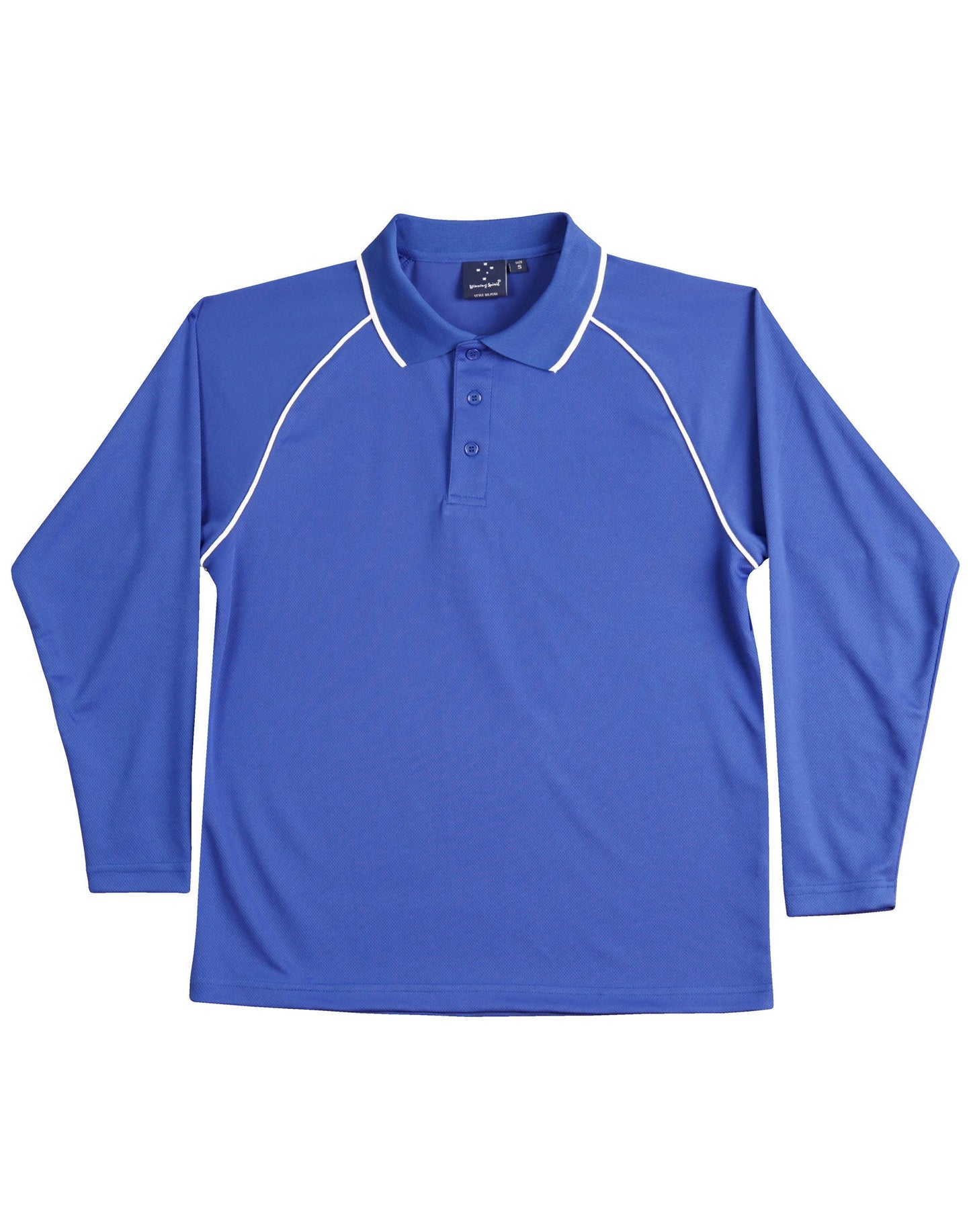 Men's cooldry raglan L/S polo - PS43