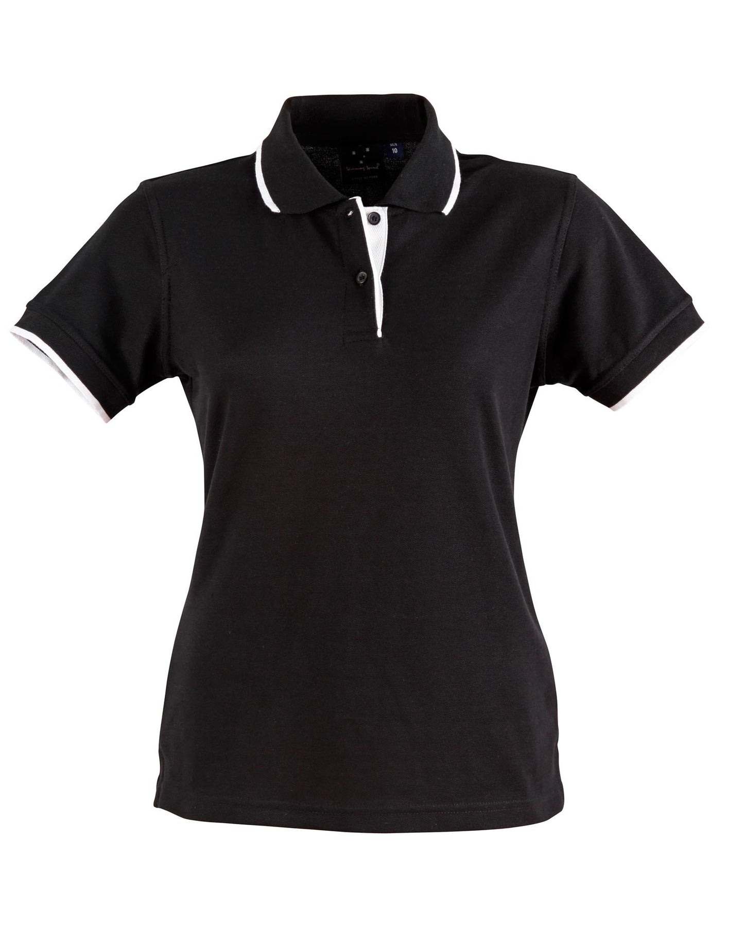 Ladies' Poly/Cotton Contrast Pique S/S Polo - PS48A