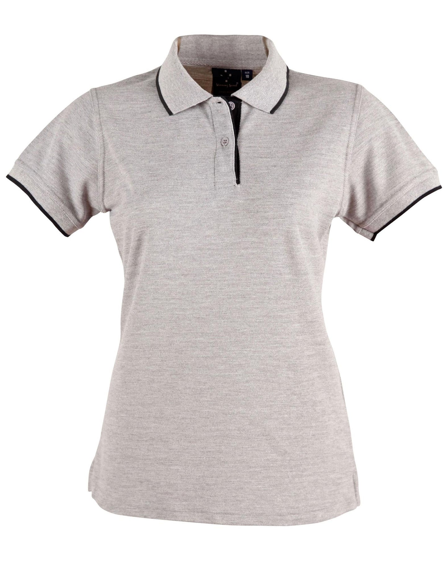 Ladies' Poly/Cotton Contrast Pique S/S Polo - PS48A