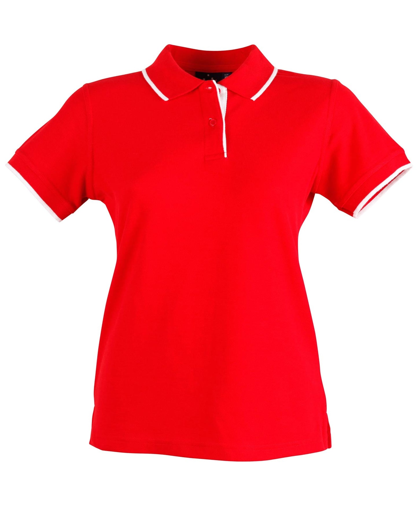 Ladies' Poly/Cotton Contrast Pique S/S Polo - PS48A