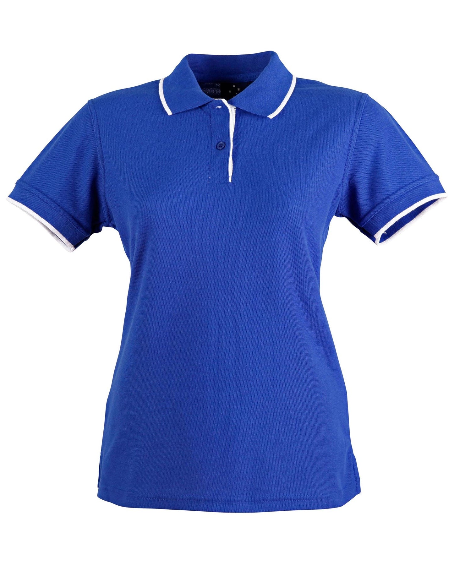 Ladies' Poly/Cotton Contrast Pique S/S Polo - PS48A