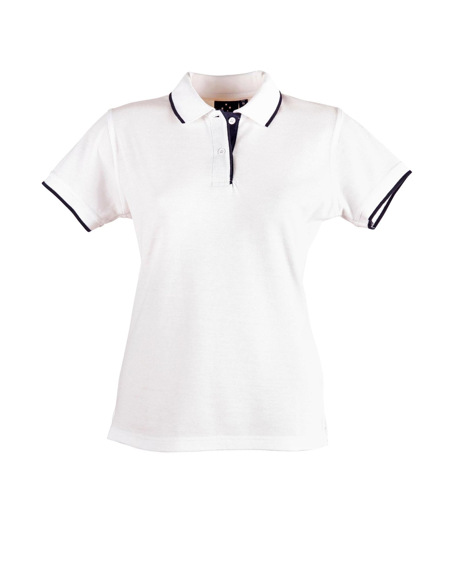 Ladies' Poly/Cotton Contrast Pique S/S Polo - PS48A