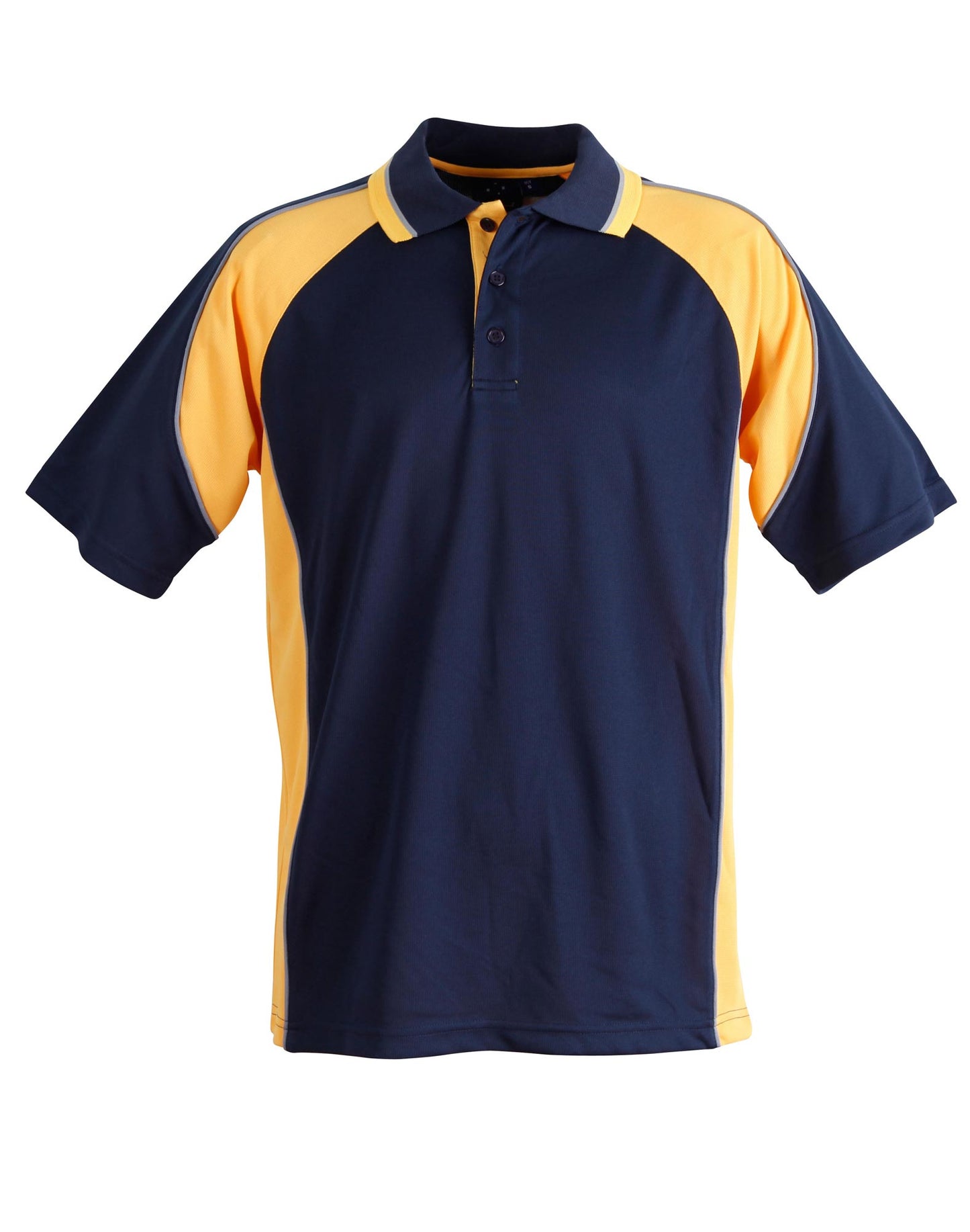 mens mini waffle coold polo - PS49