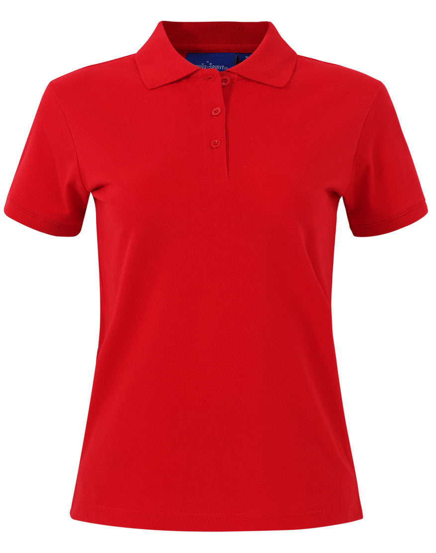 ladies cotton stretch polo - PS56