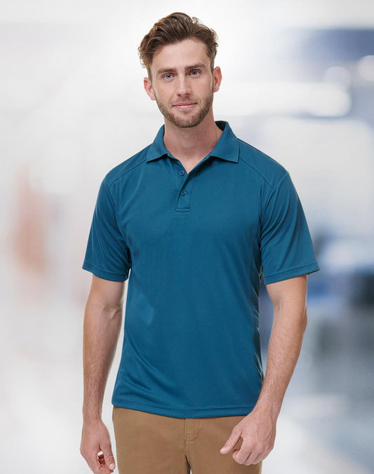 mens bamboo charcoal S/S Polo - PS59
