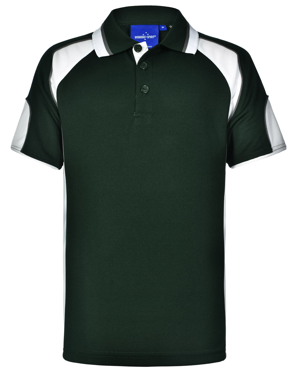 Kid's Cooldry Contrast Polo With Sleeve Panel - PS61K