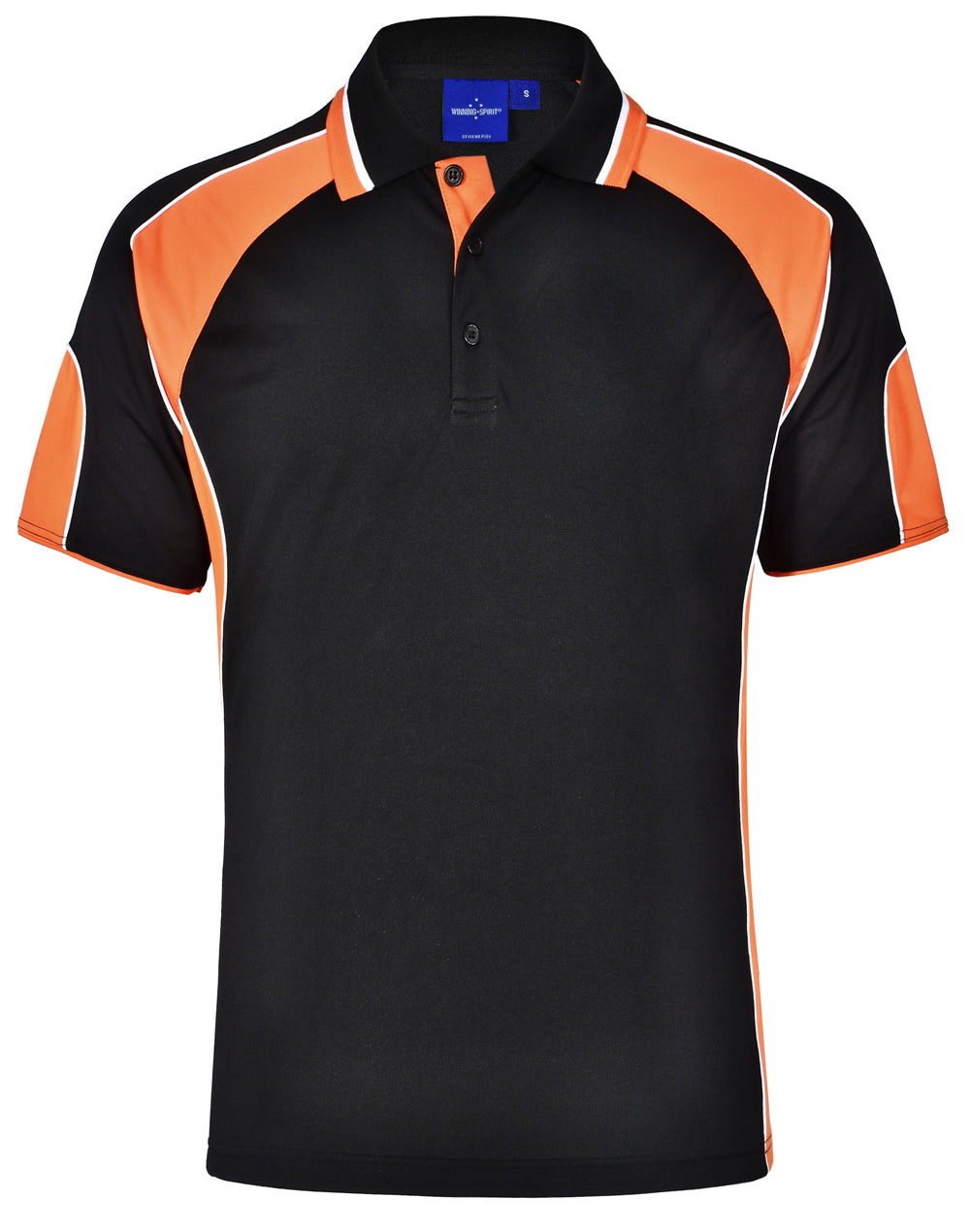 Kid's Cooldry Contrast Polo With Sleeve Panel - PS61K