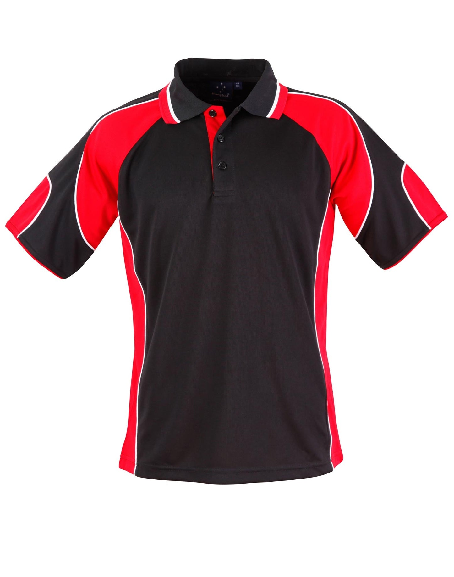 Kid's Cooldry Contrast Polo With Sleeve Panel - PS61K