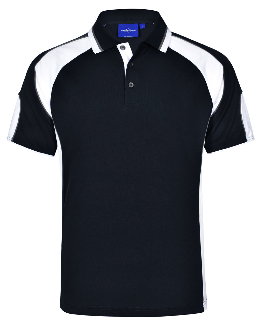 Men's Cooldry Contrast Polo With Sleeve Panel - PS61