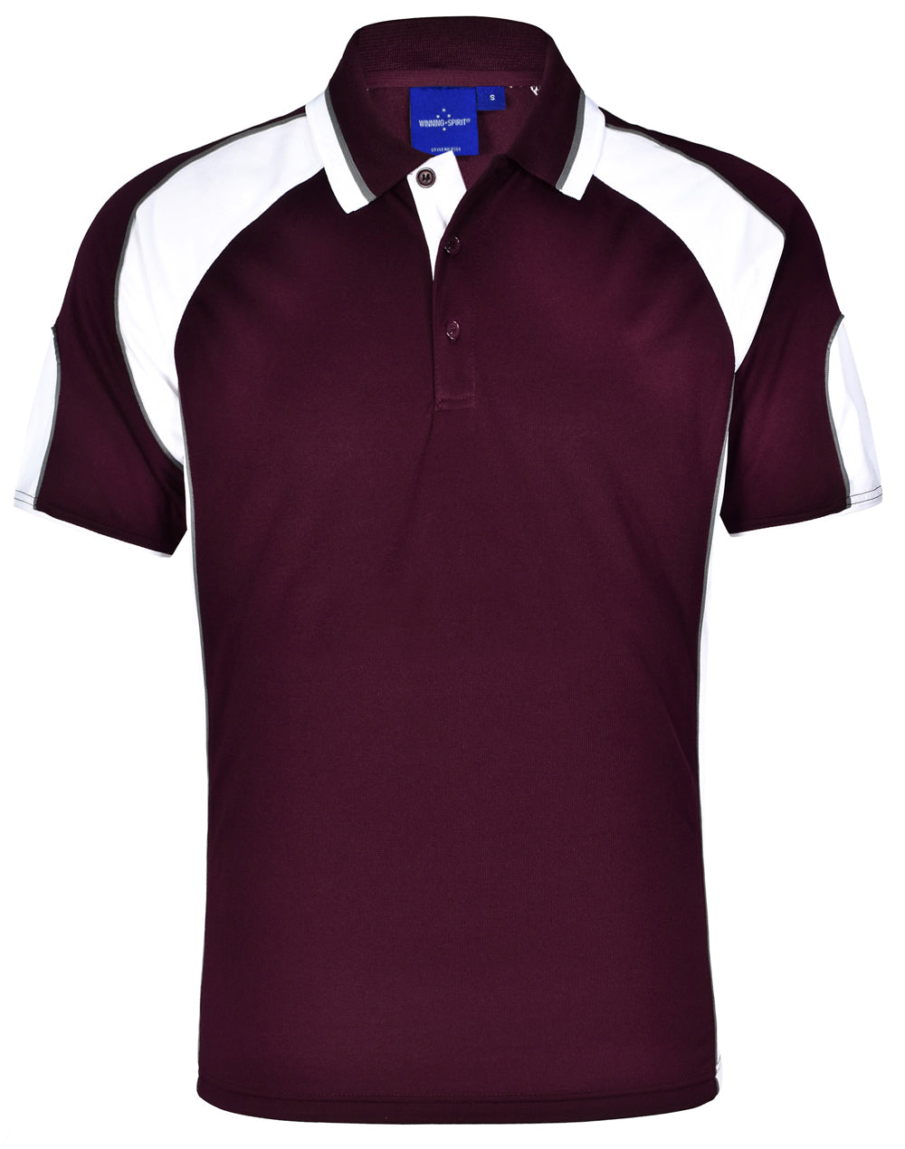 Men's Cooldry Contrast Polo With Sleeve Panel - PS61