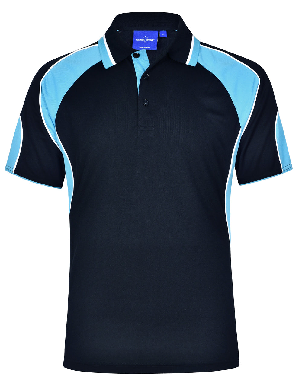 Men's Cooldry Contrast Polo With Sleeve Panel - PS61