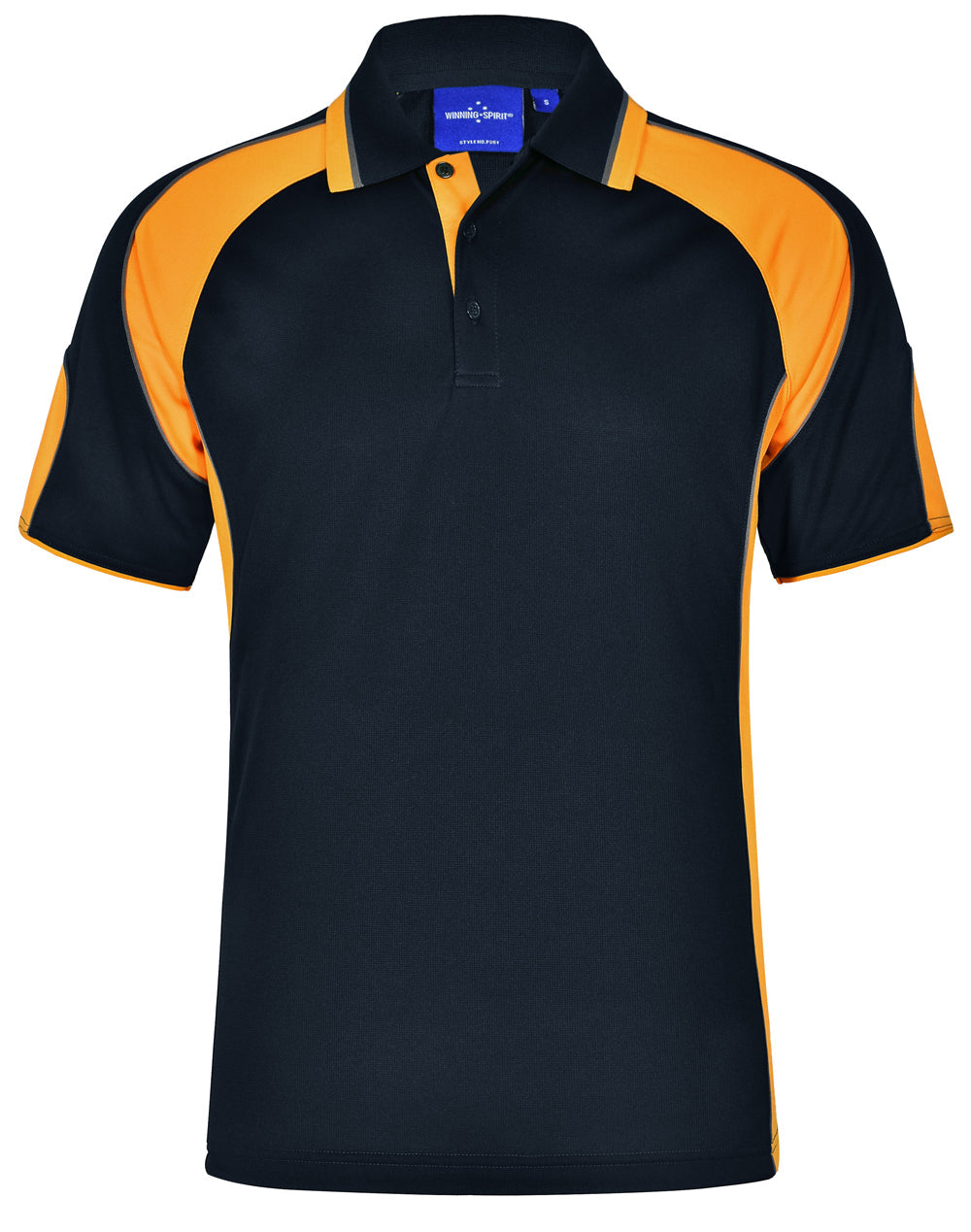 Men's Cooldry Contrast Polo With Sleeve Panel - PS61