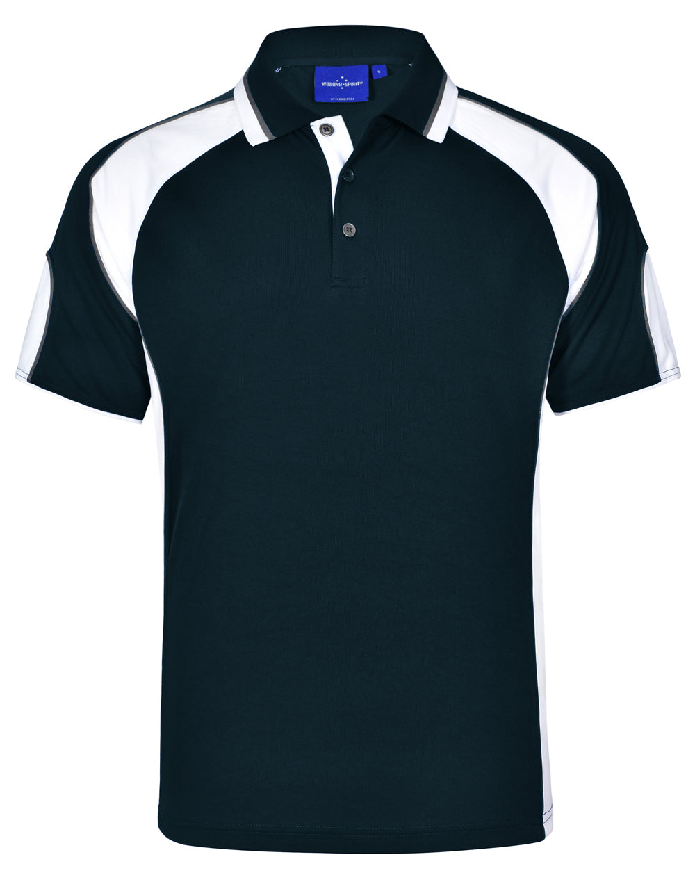 Men's Cooldry Contrast Polo With Sleeve Panel - PS61
