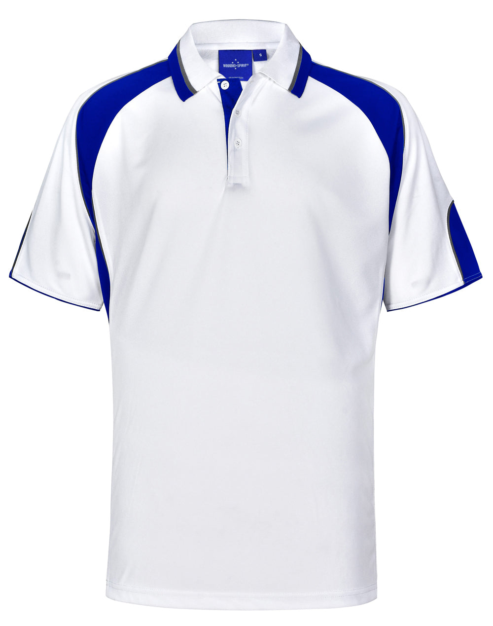 Men's Cooldry Contrast Polo With Sleeve Panel - PS61