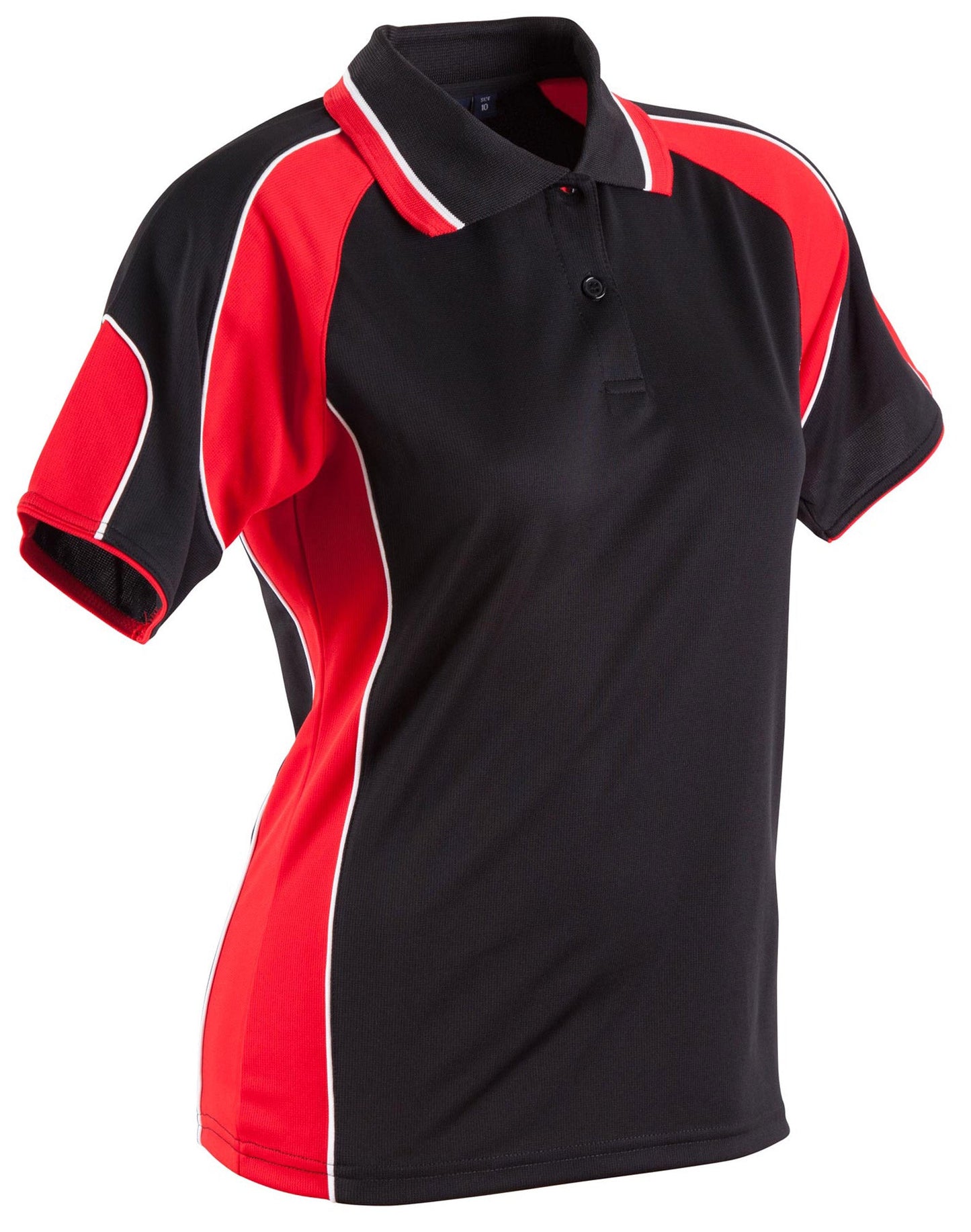 Ladies' Cooldry Contrast Polo With Sleeve Panel - PS62