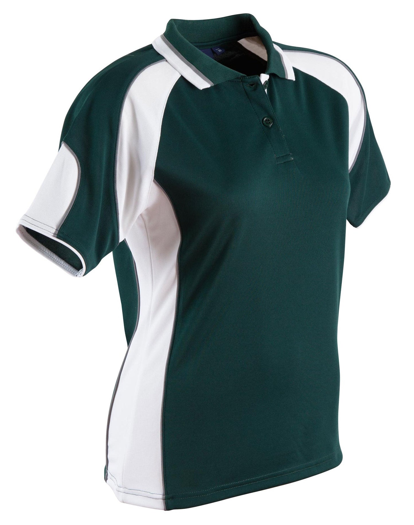 Ladies' Cooldry Contrast Polo With Sleeve Panel - PS62