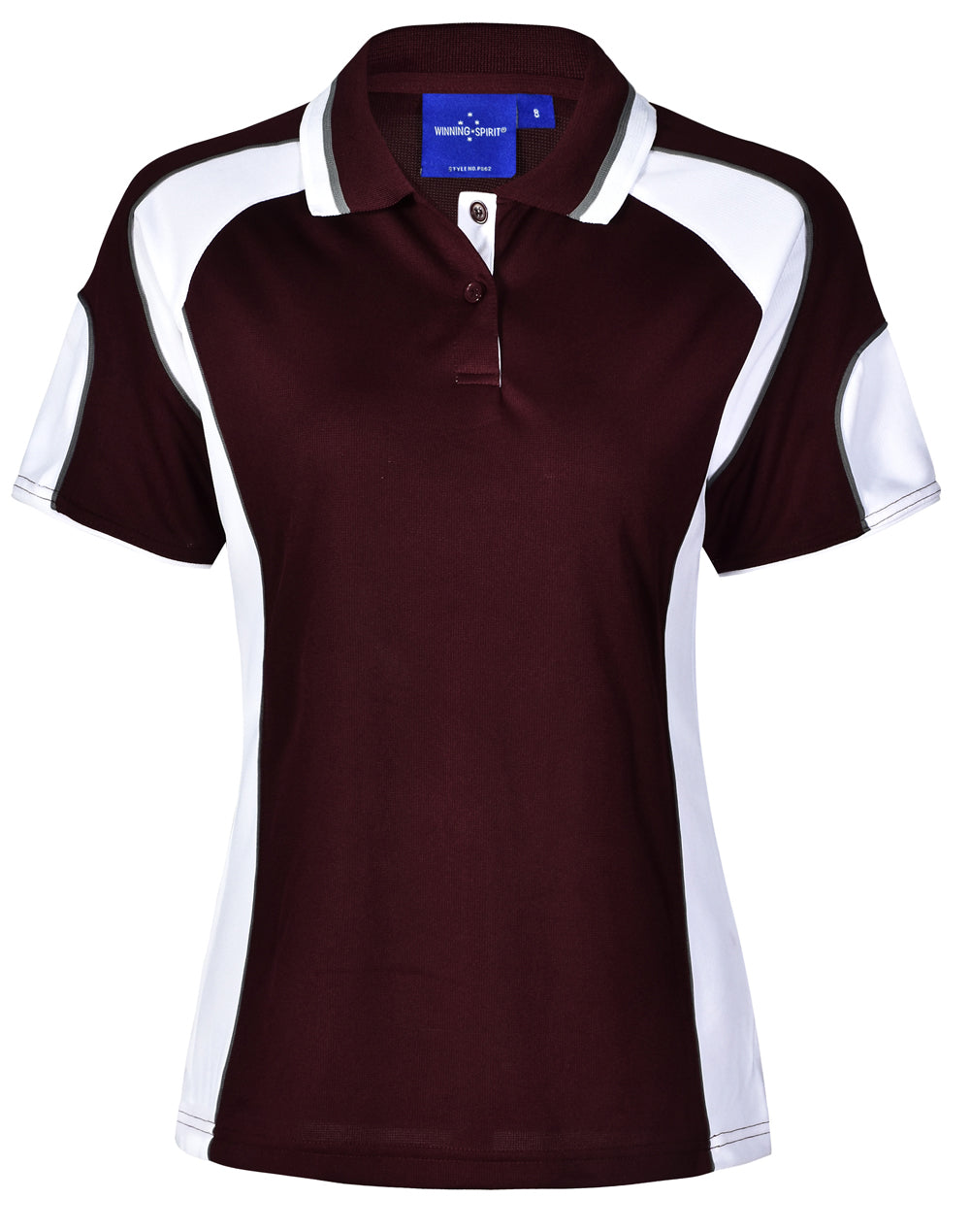 Ladies' Cooldry Contrast Polo With Sleeve Panel - PS62