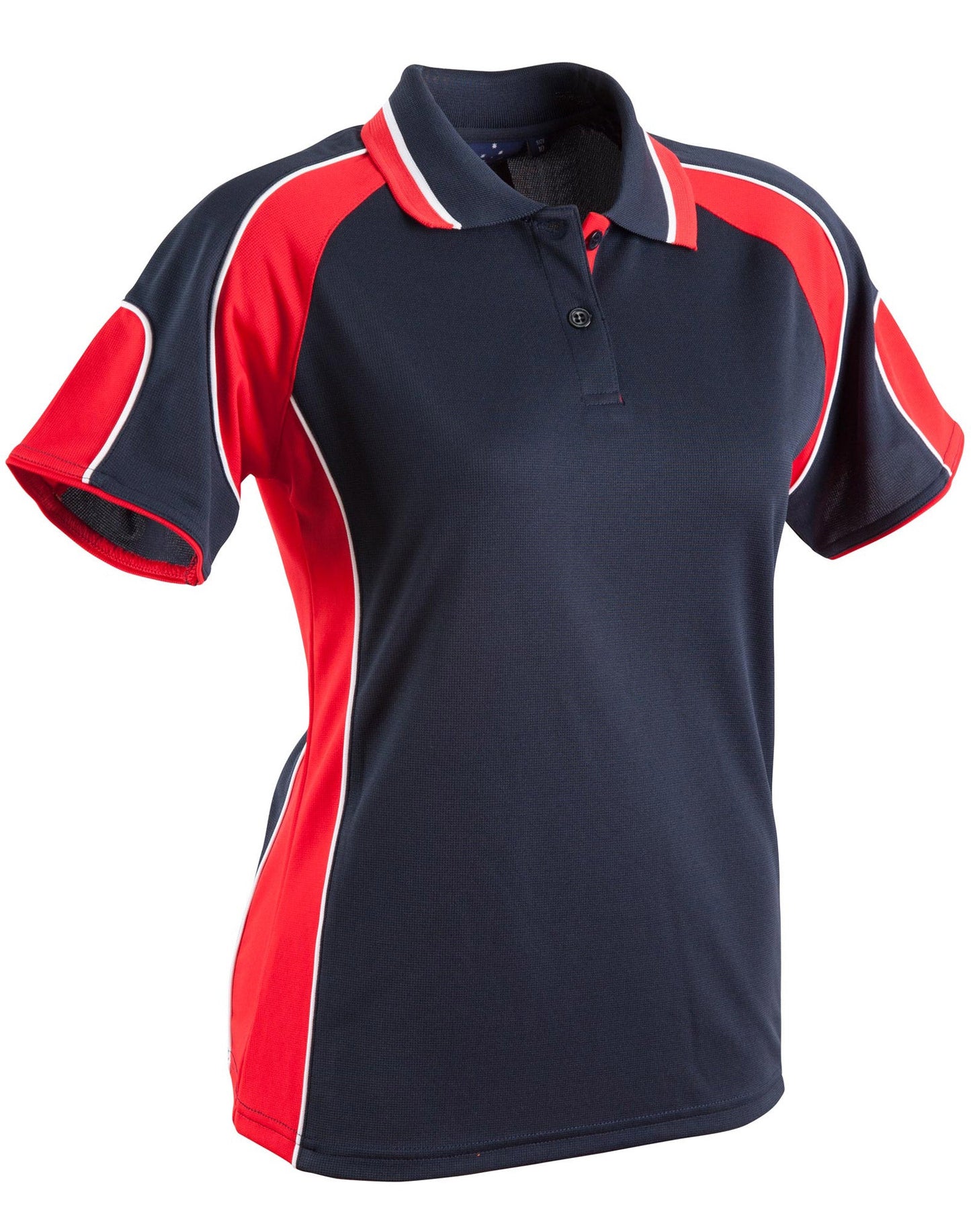 Ladies' Cooldry Contrast Polo With Sleeve Panel - PS62